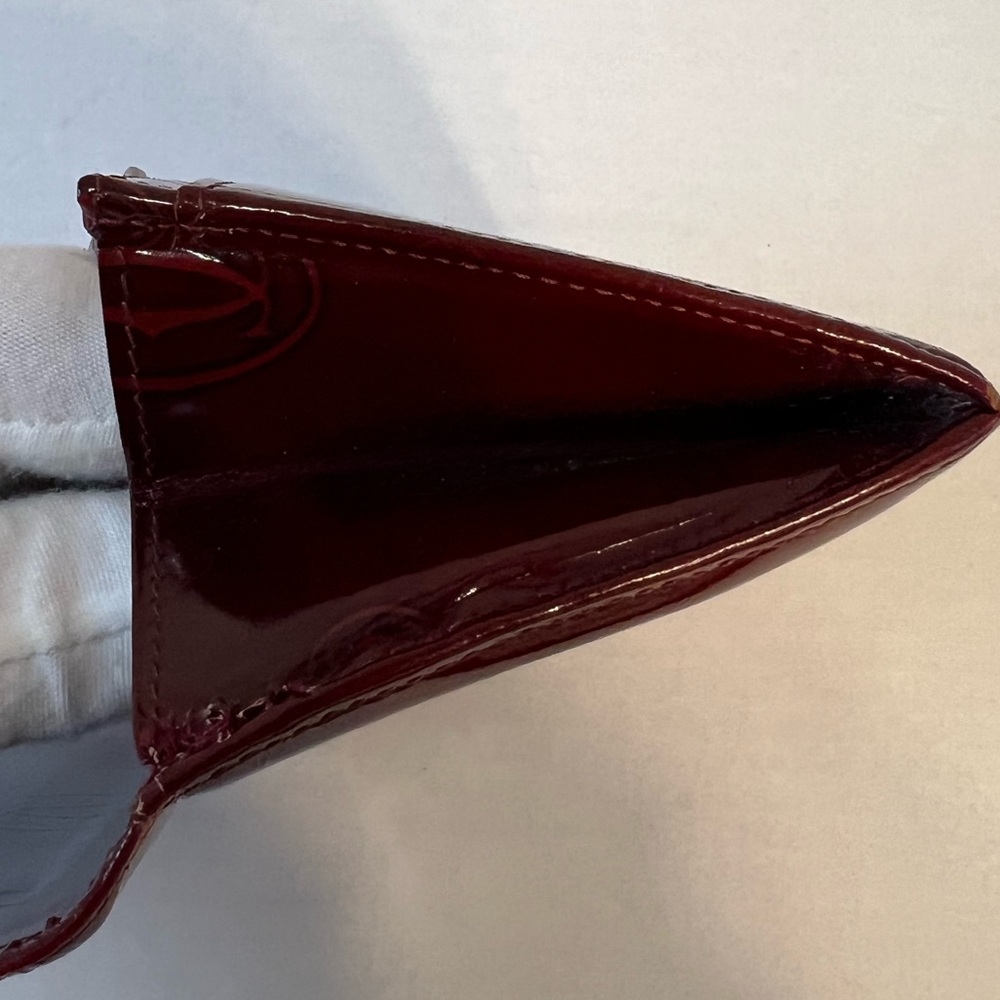 Cartier Happy Birthday Patent Leather Bifold Long Wallet - Picture 6 of 13